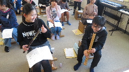 湯江小学校尺八講座_20241219